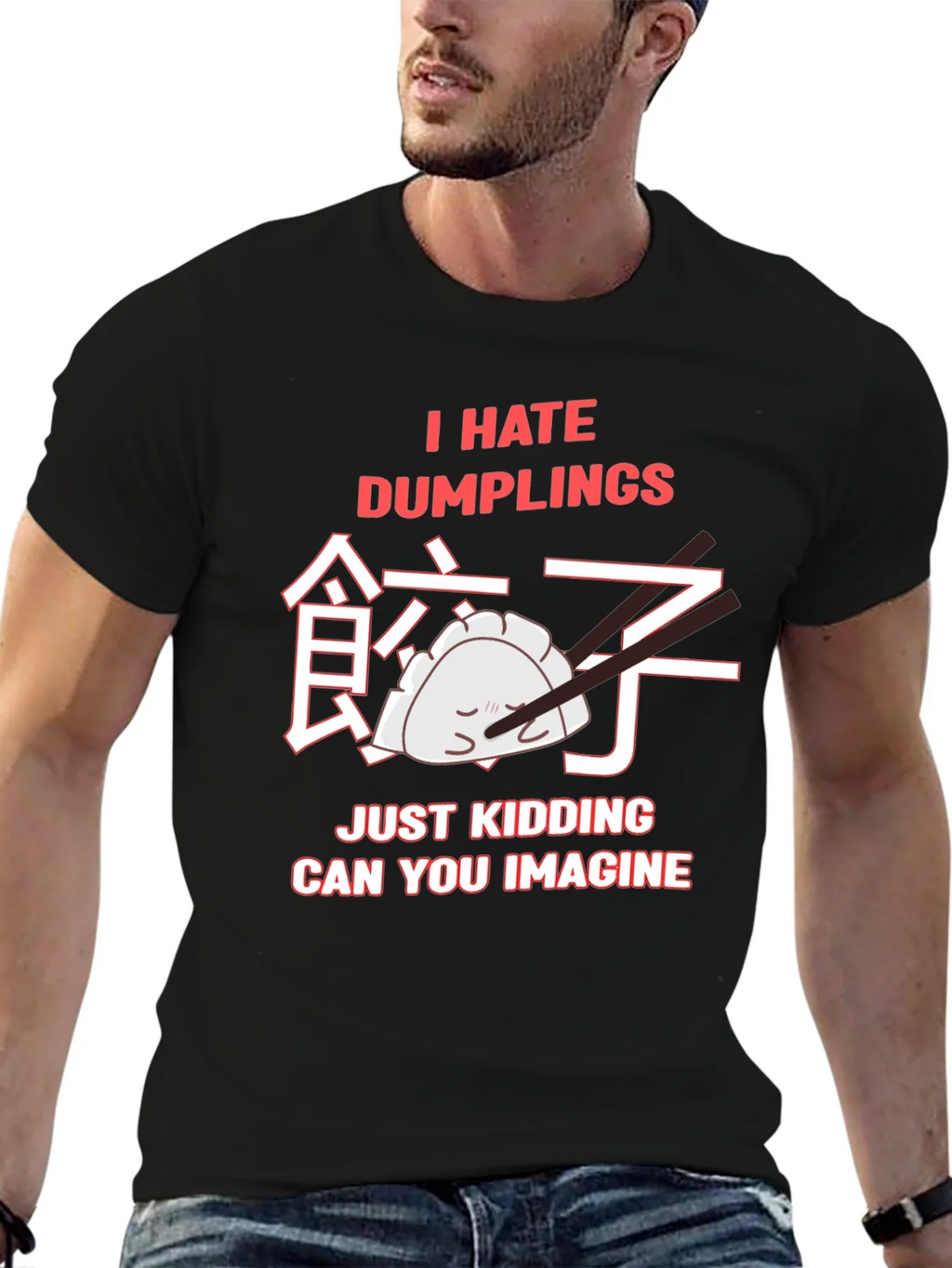 I Hate Dumplings Graphic T-Shirt product image 6