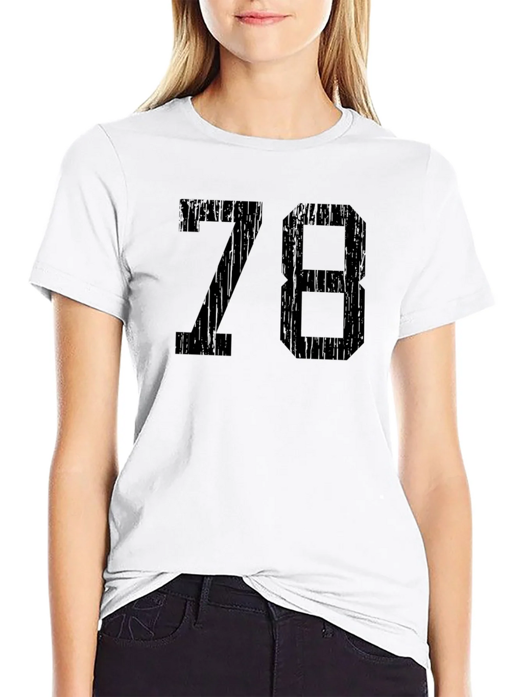 Retro Style 78 Graphic T-Shirt - Black product image 8