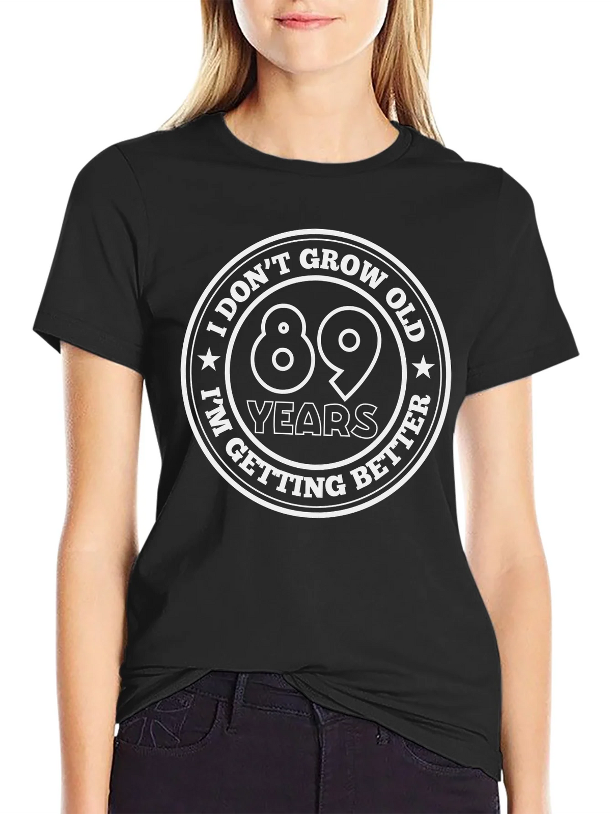 Funny 89th Birthday T-Shirt - I Dont Grow Old I Get Better product image 2