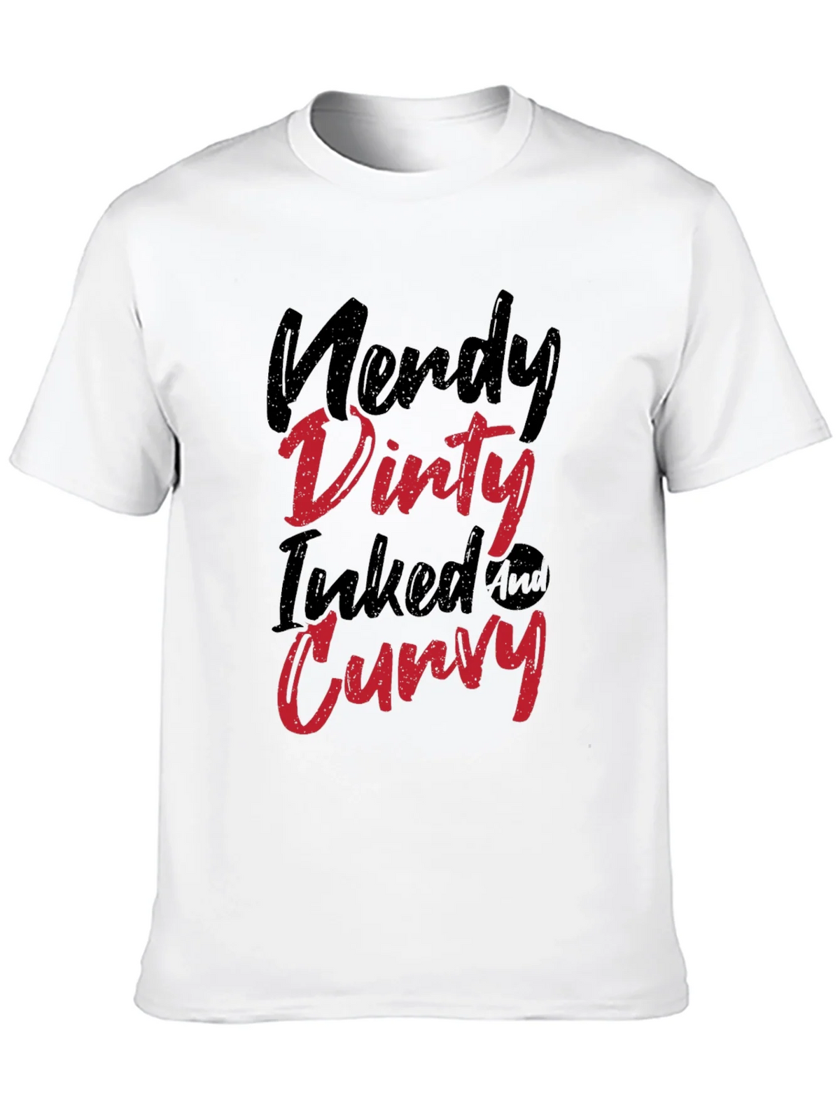 Nerdy Dirty Inked Curvy T-Shirt product image 6