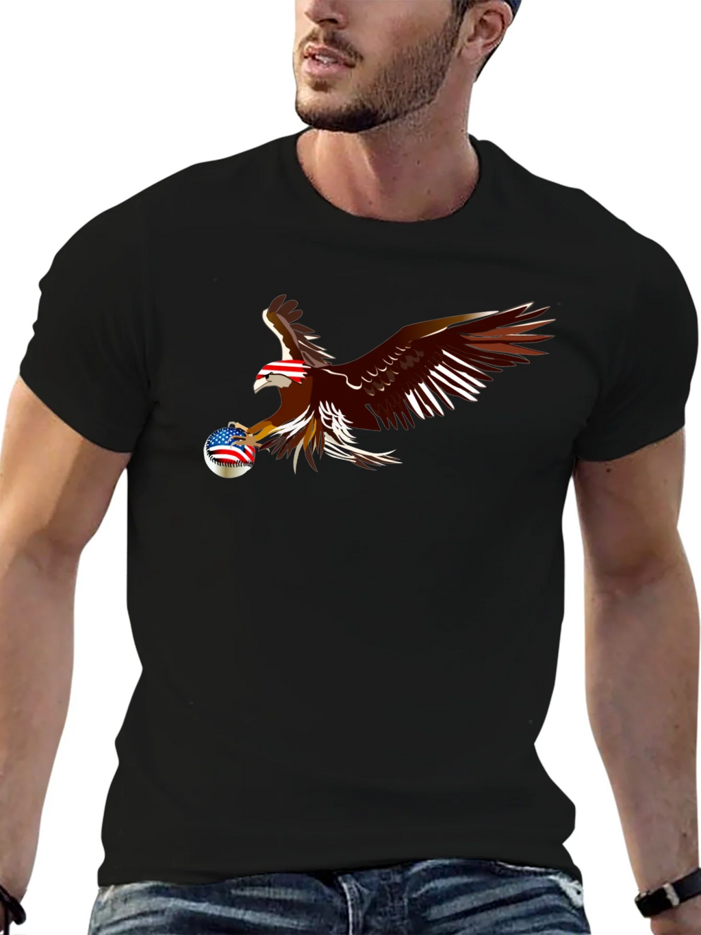 American Eagle Baseball T-Shirt product image 6