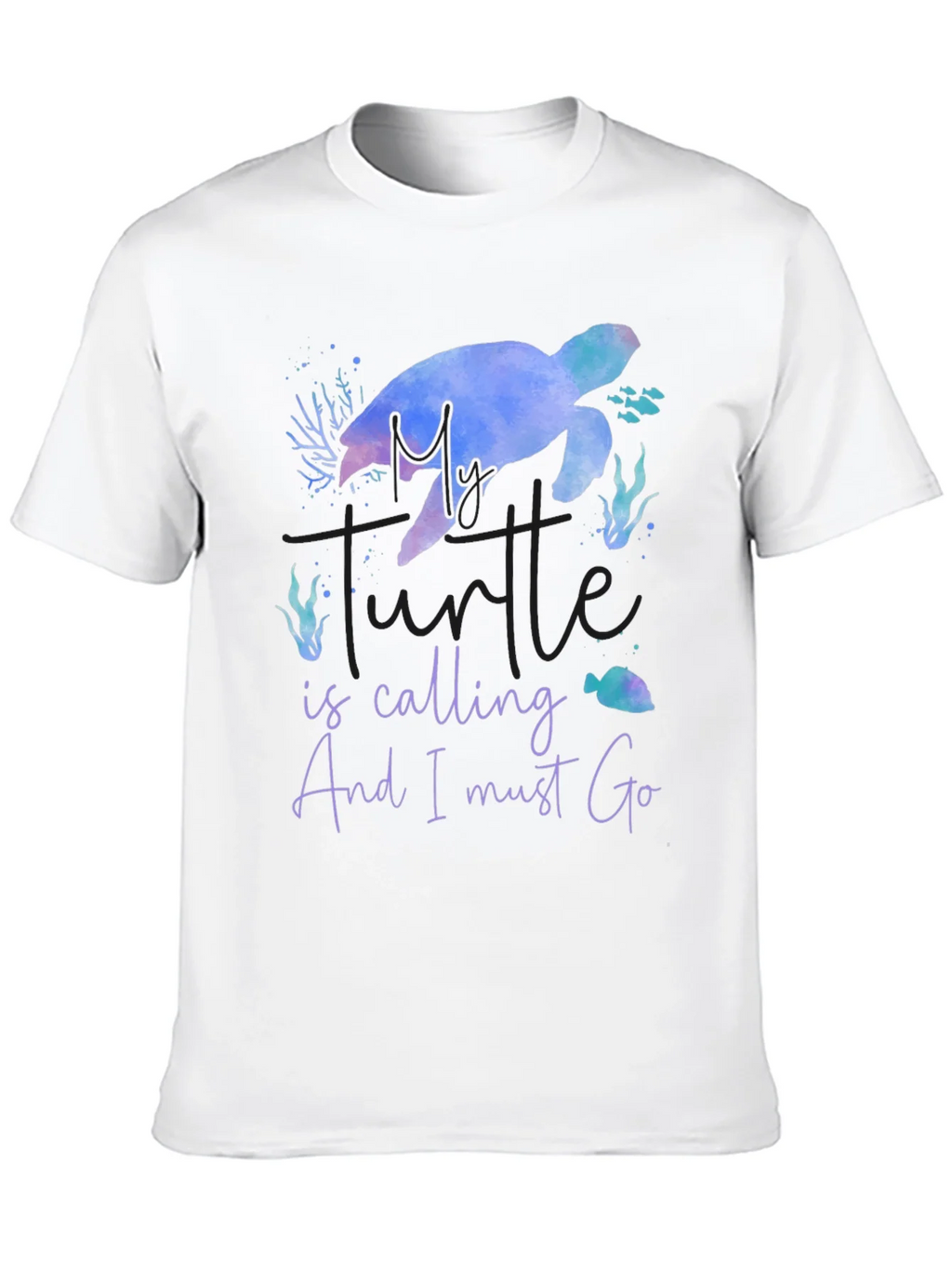 My Turtle Is Calling T-Shirt product image 5