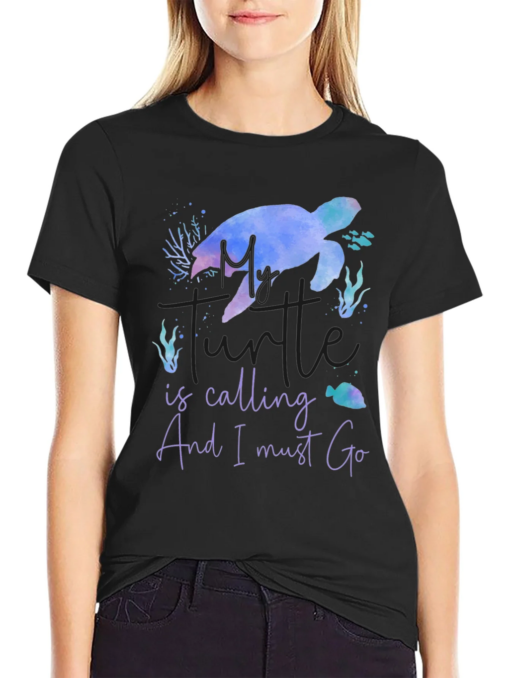 My Turtle Is Calling T-Shirt product image 1