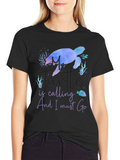My Turtle Is Calling T-Shirt product image 1