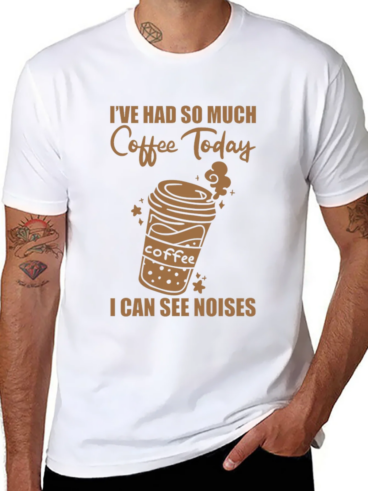 Coffee Lover Tee - I See Noises product image 7