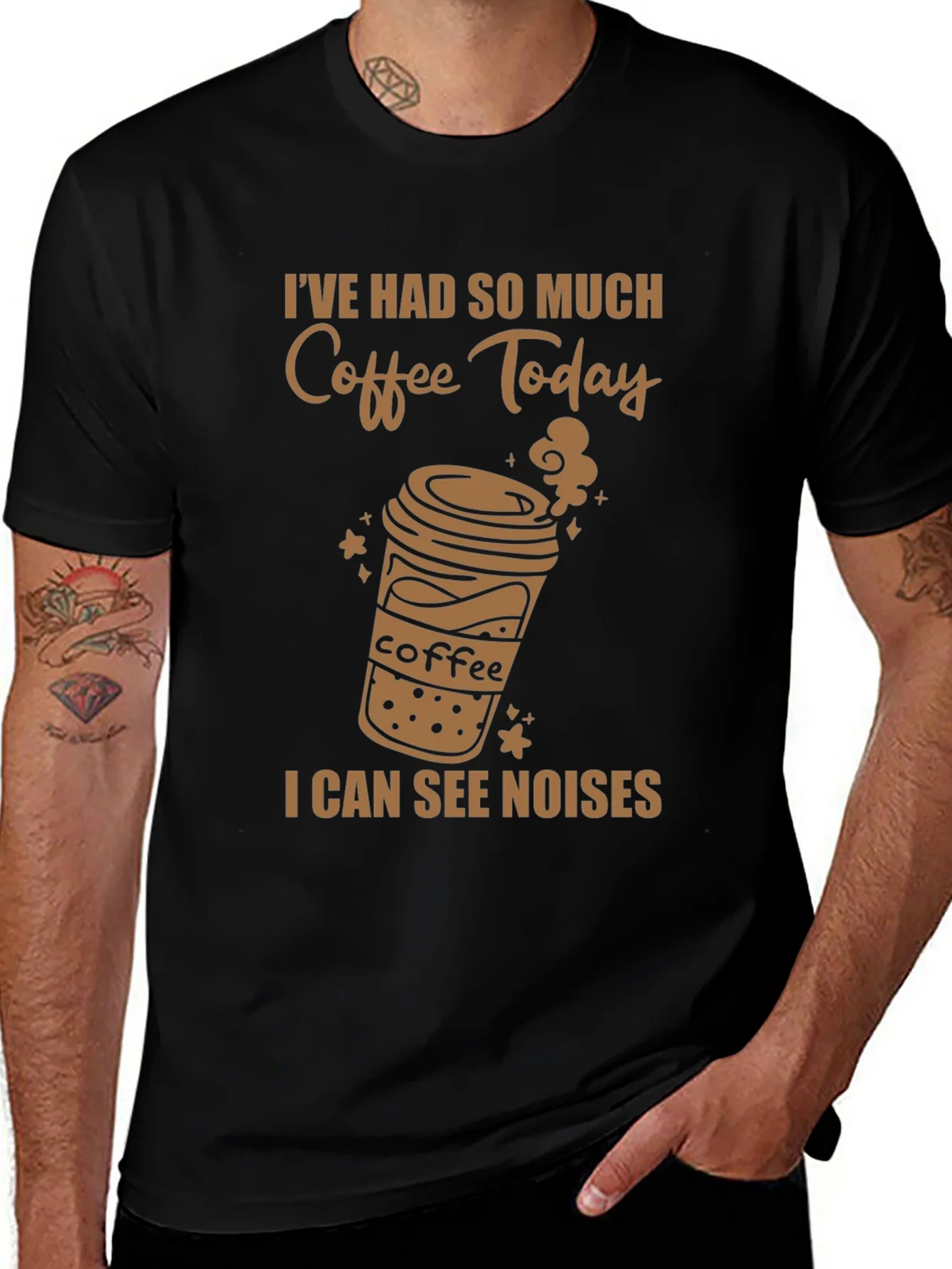 Coffee Lover Tee - I See Noises product image 1