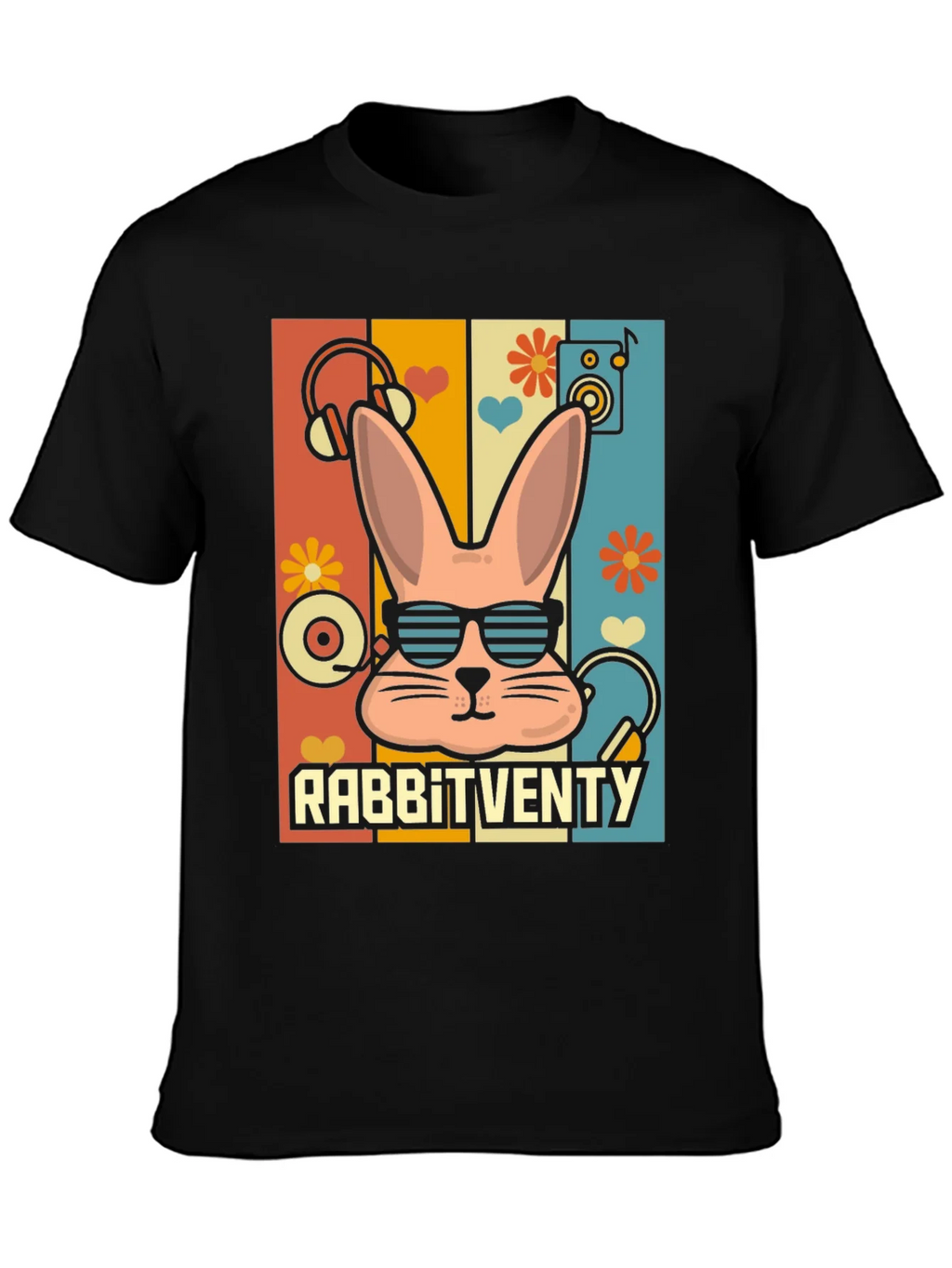 Rabbitventy Retro T-Shirt product image 3