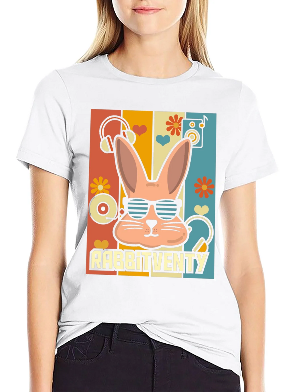 Rabbitventy Retro T-Shirt product image 8