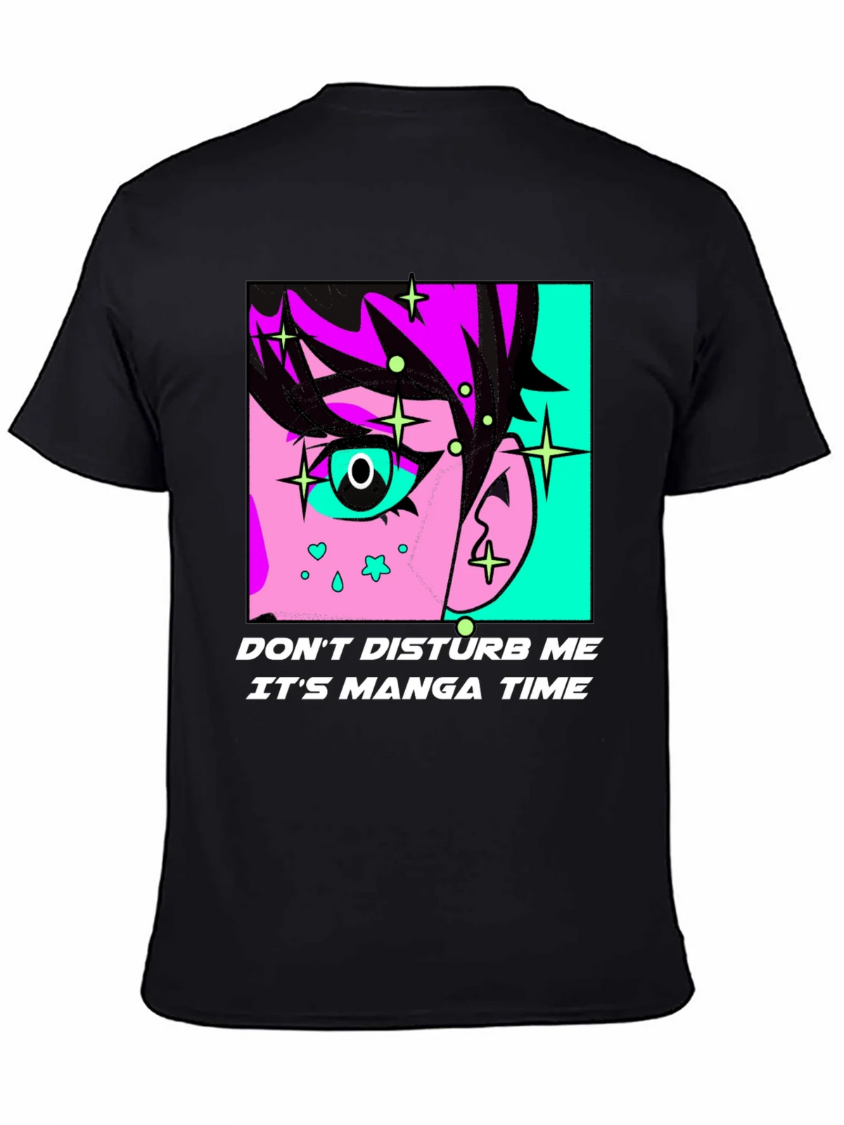 Manga Time Graphic Tee - Black product image 4