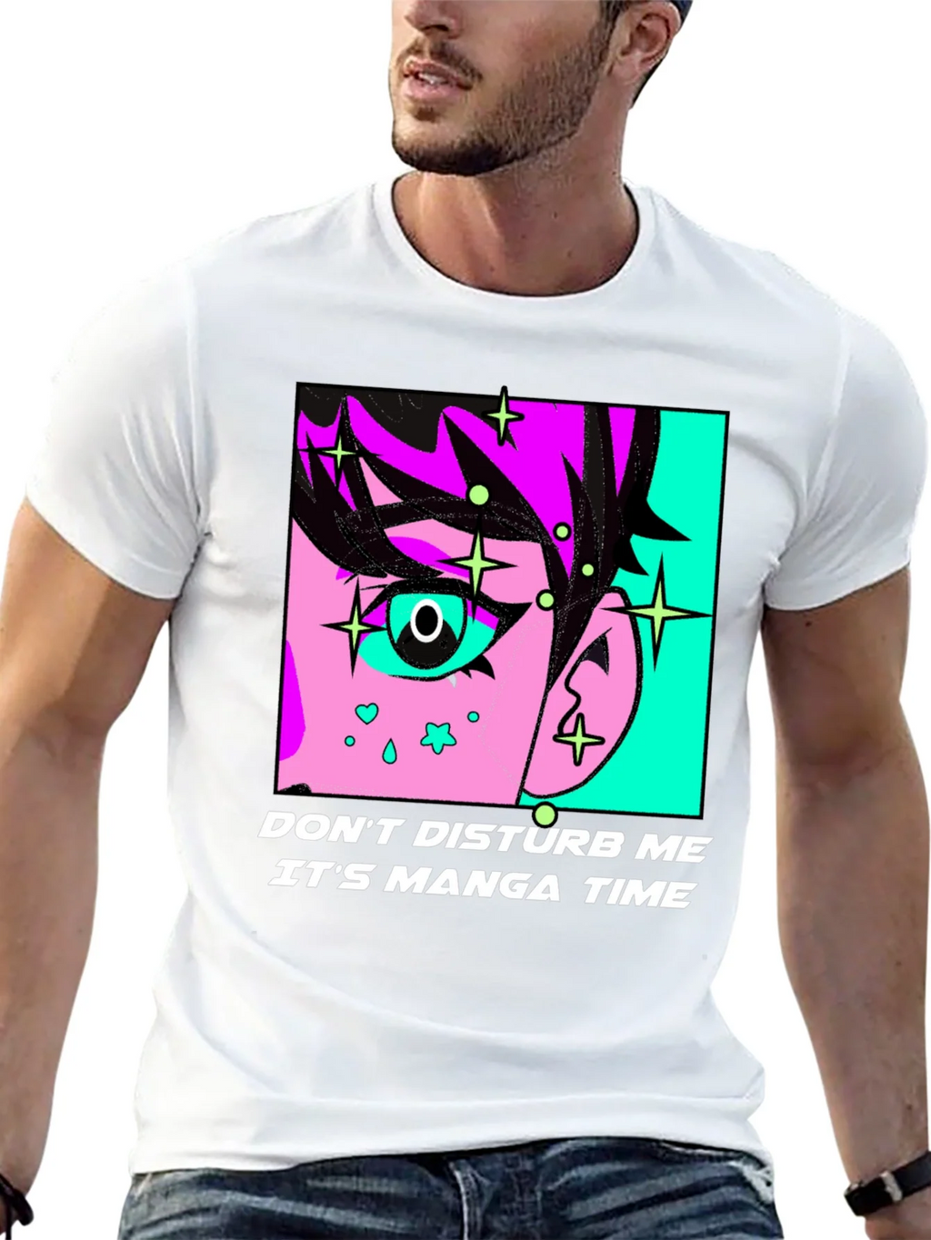 Manga Time Graphic Tee - Black product image 12