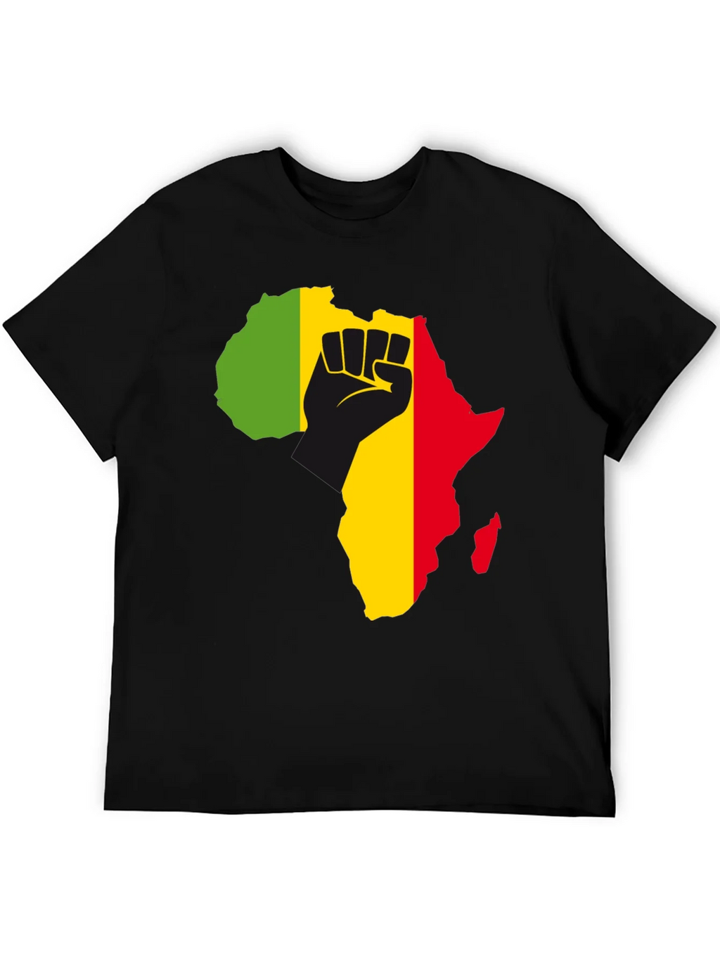 Africa Fist T-Shirt - Black Power Pride Tee product image 5