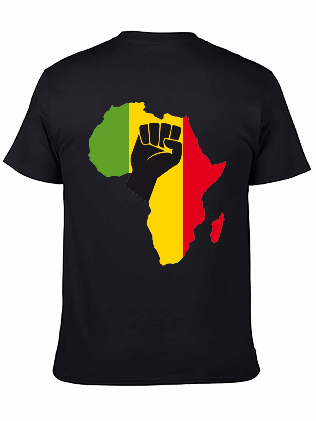 Africa Fist T-Shirt - Black Power Pride Tee product image 4
