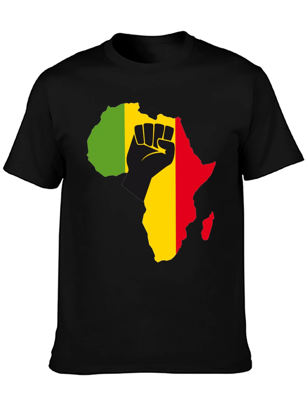 Africa Fist T-Shirt - Black Power Pride Tee product image 3