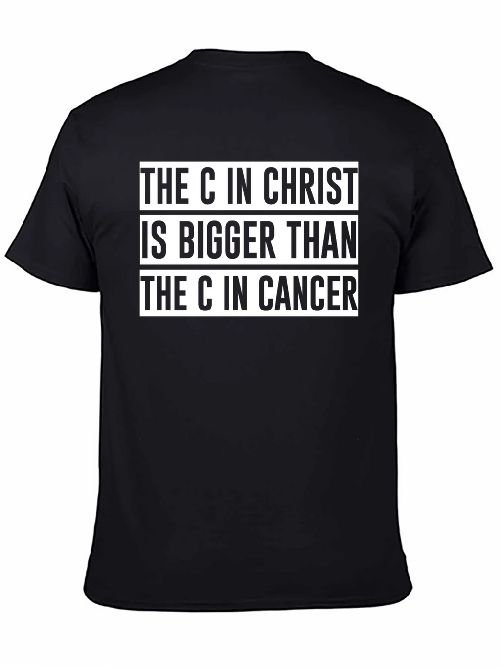 Christ is Bigger Than Cancer Graphic Tee product image 4