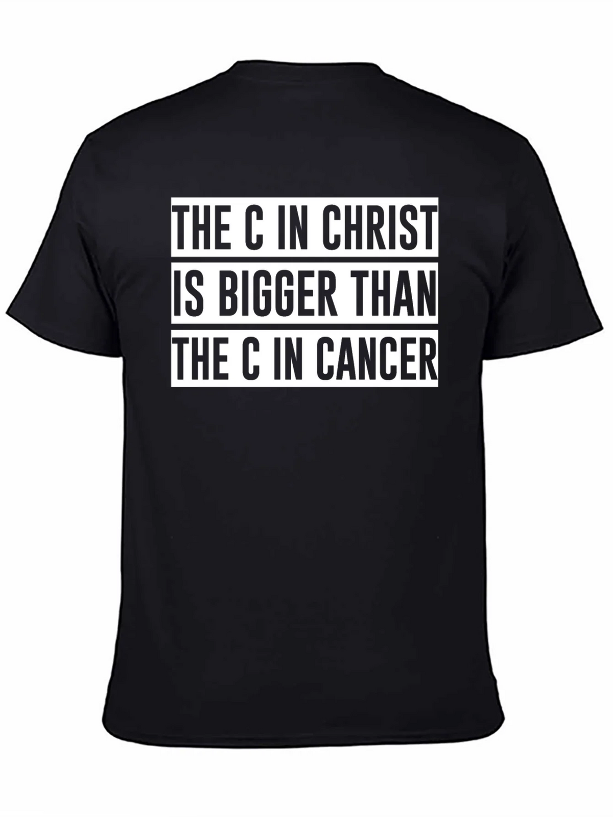Christ is Bigger Than Cancer Graphic Tee product image 4