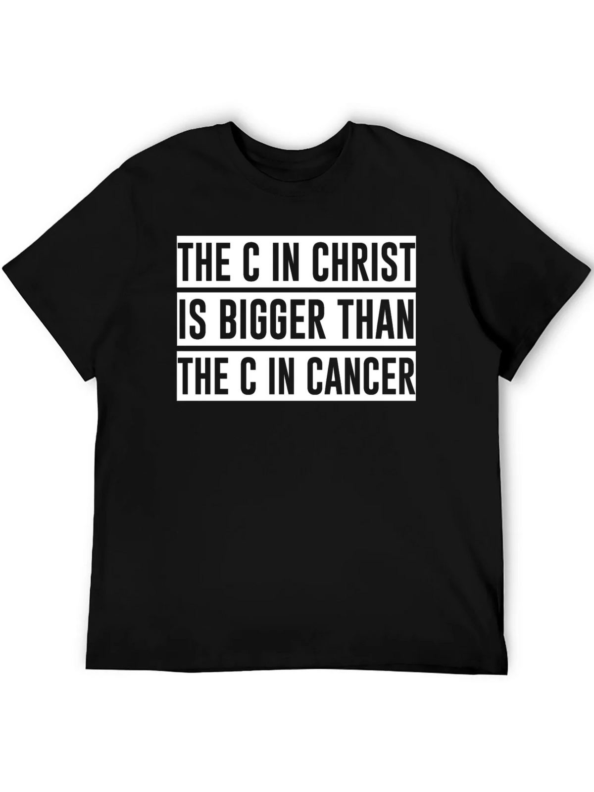 Christ is Bigger Than Cancer Graphic Tee product image 5