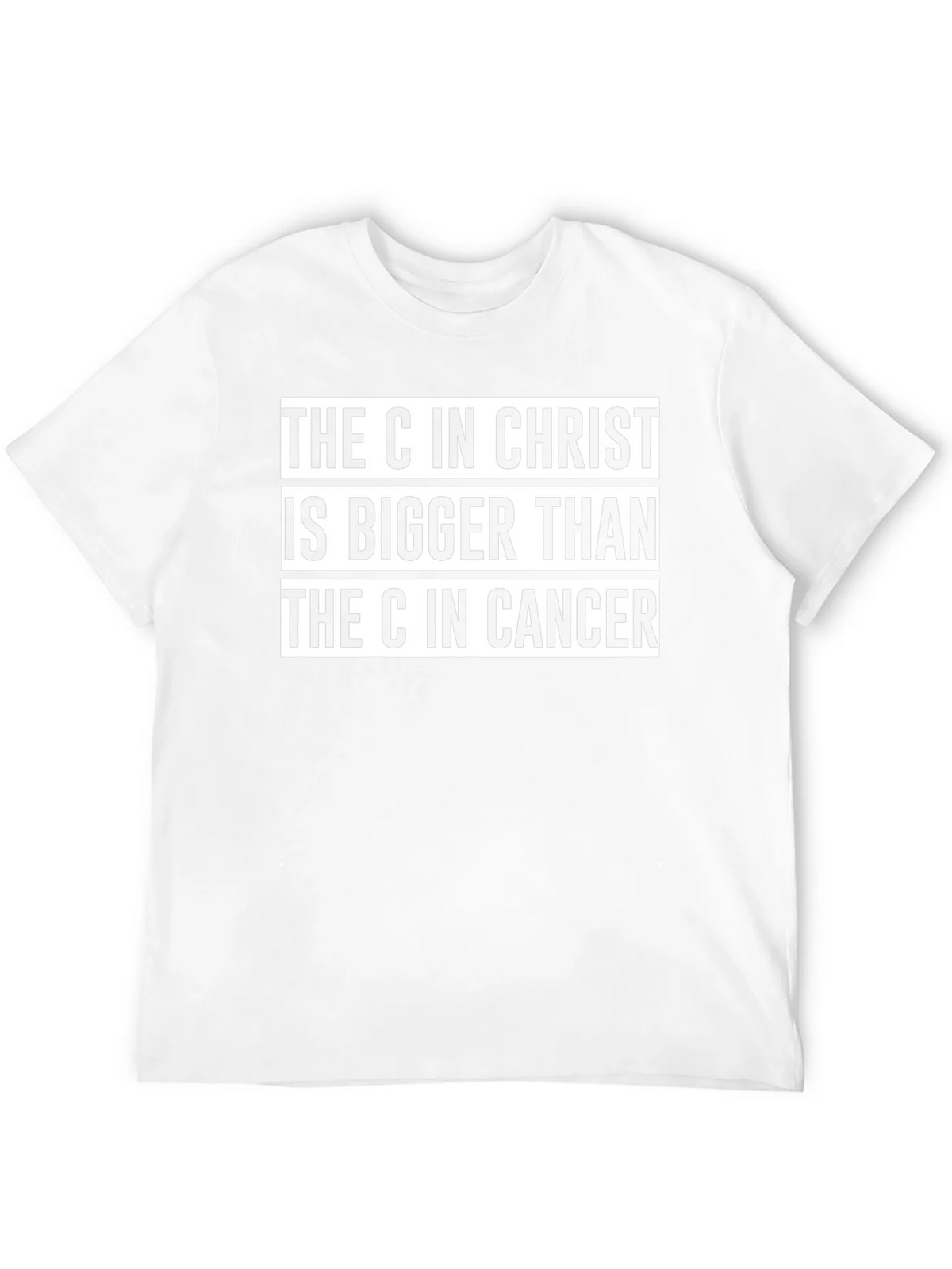 Christ is Bigger Than Cancer Graphic Tee product image 11