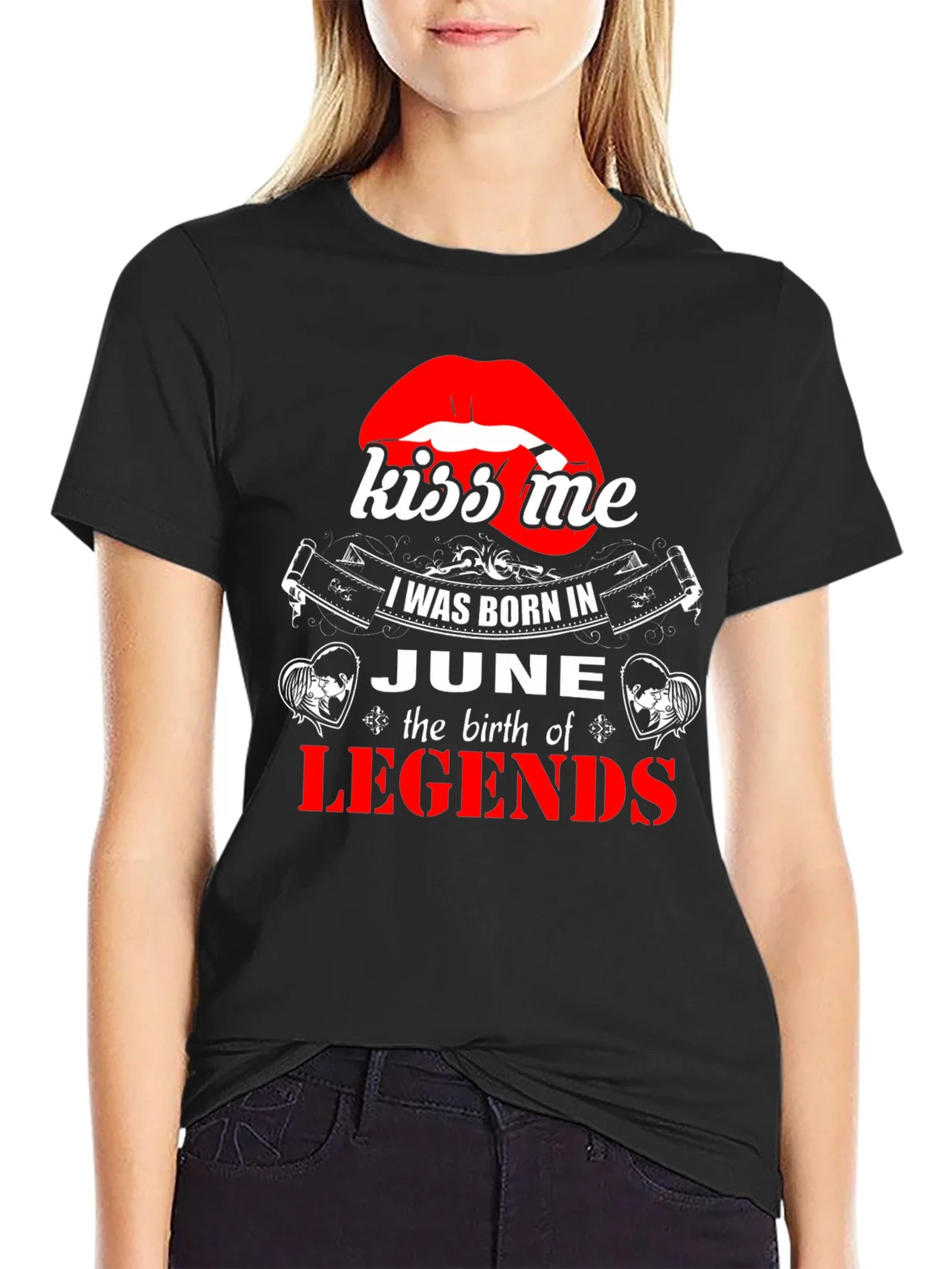 Kiss Me June Legends T-Shirt product image 2
