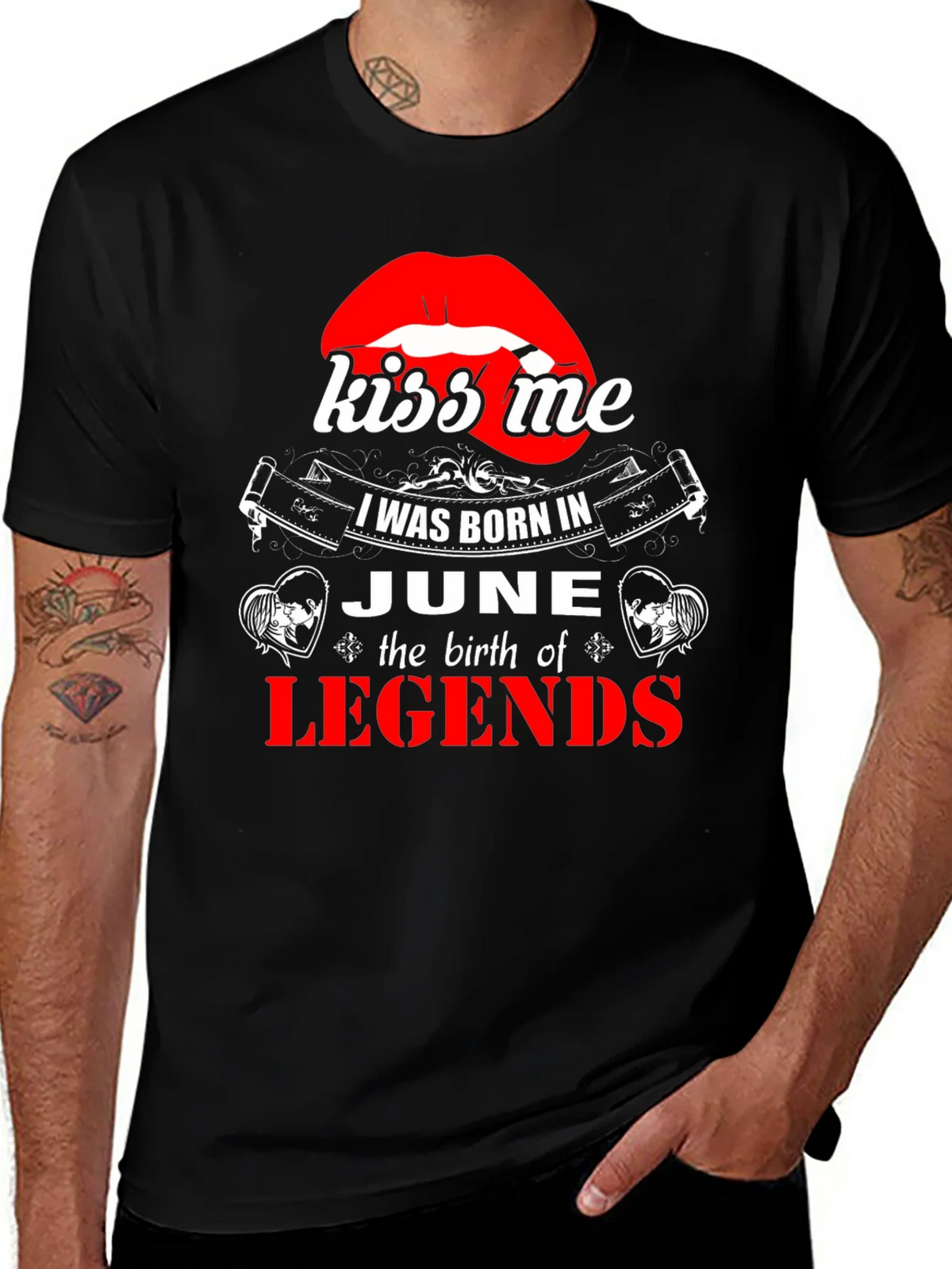 Kiss Me June Legends T-Shirt product image 1