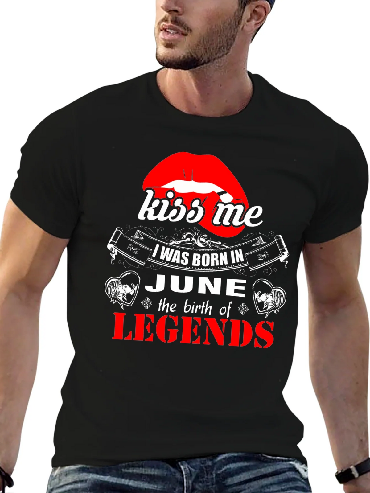 Kiss Me June Legends T-Shirt product image 6