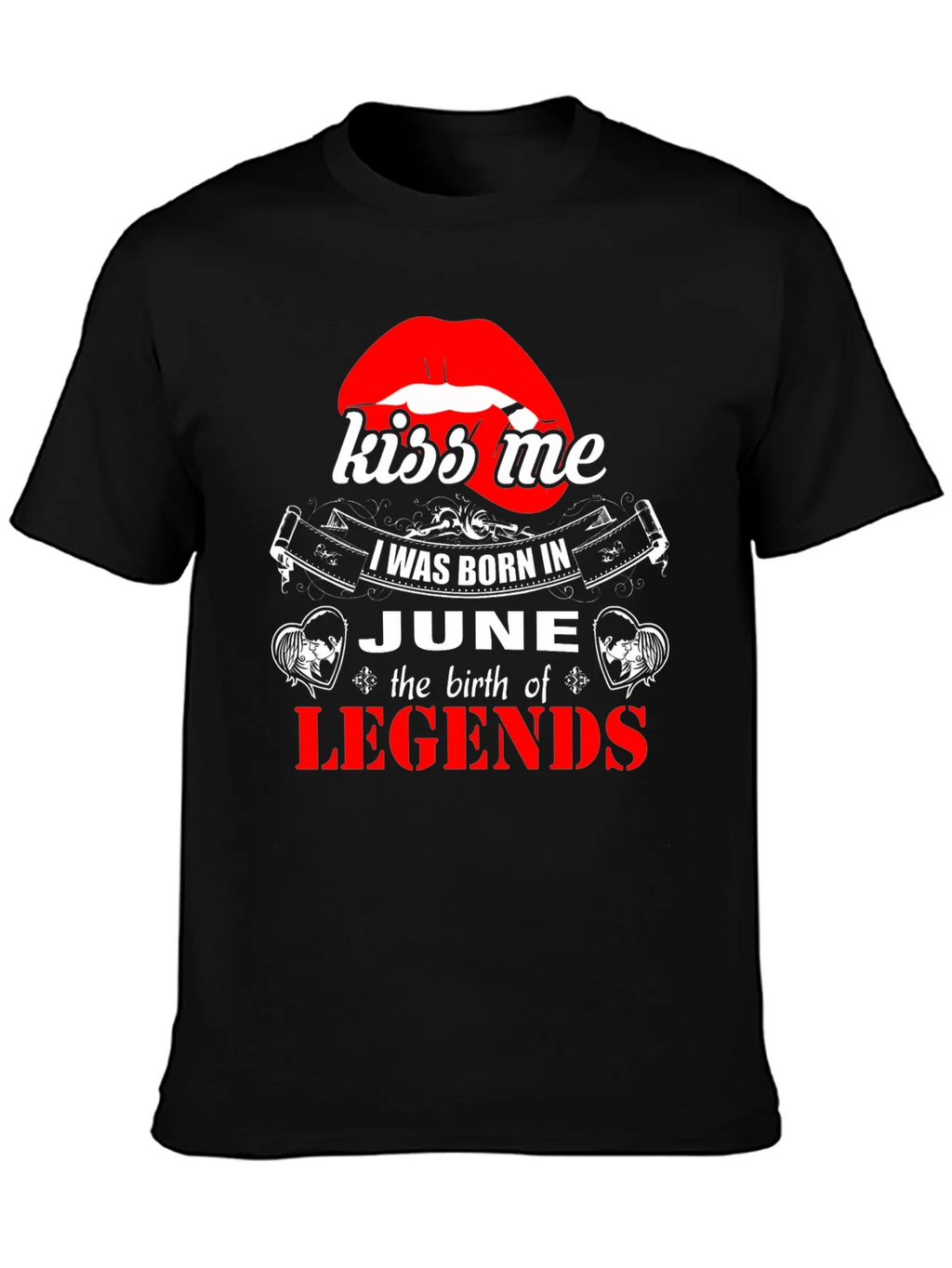 Kiss Me June Legends T-Shirt product image 3