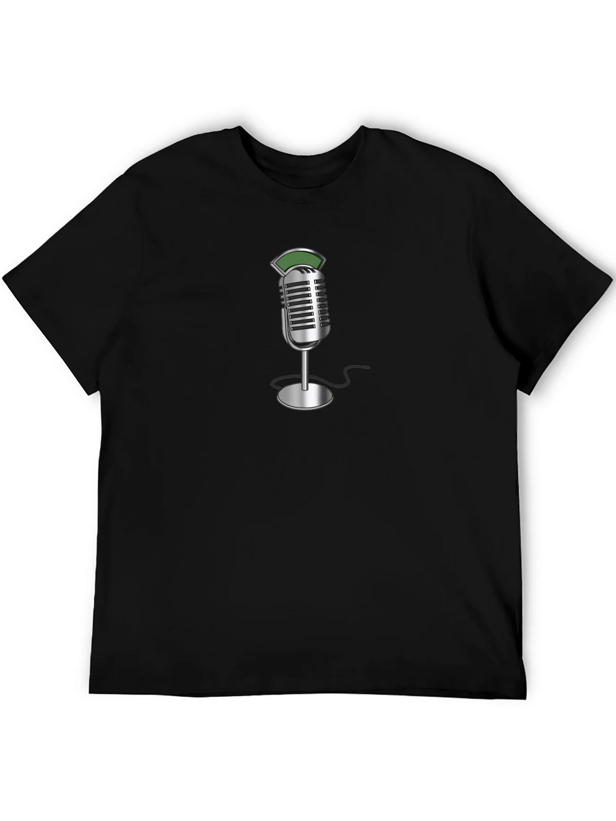 Vintage Microphone Graphic T-Shirt product image 5
