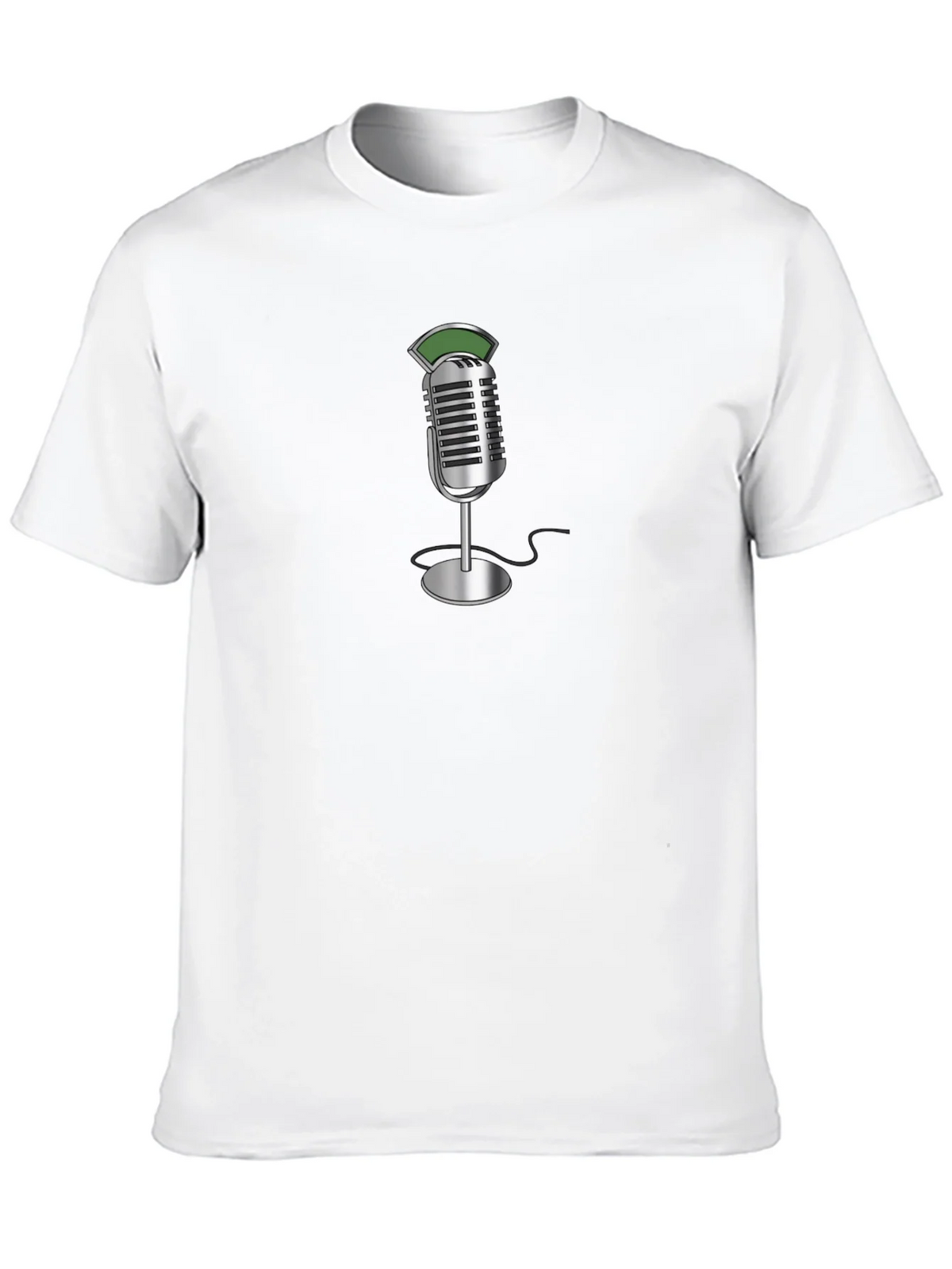 Vintage Microphone Graphic T-Shirt product image 8