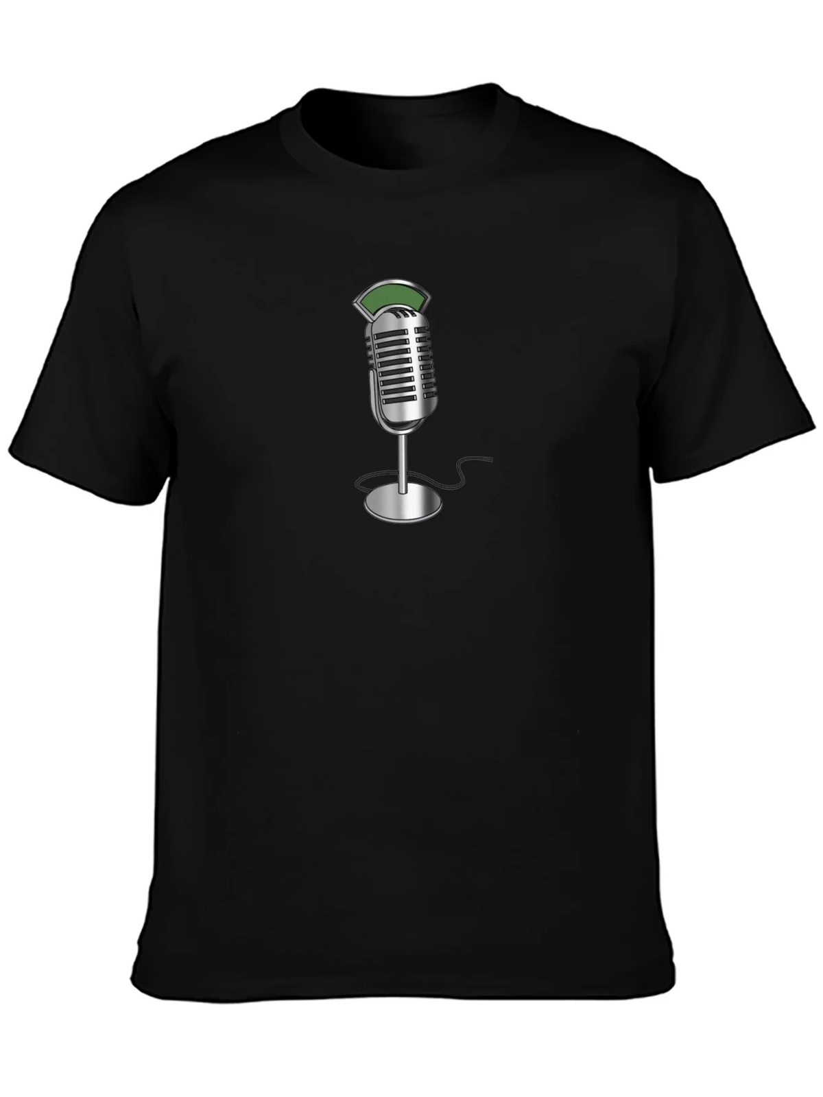 Vintage Microphone Graphic T-Shirt product image 3