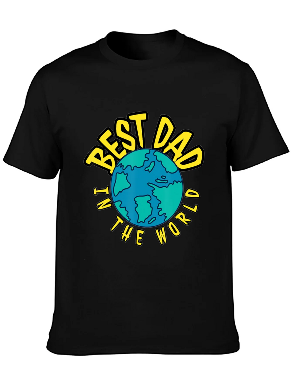 Best Dad in the World T-Shirt - Fathers Day Gift product image 3