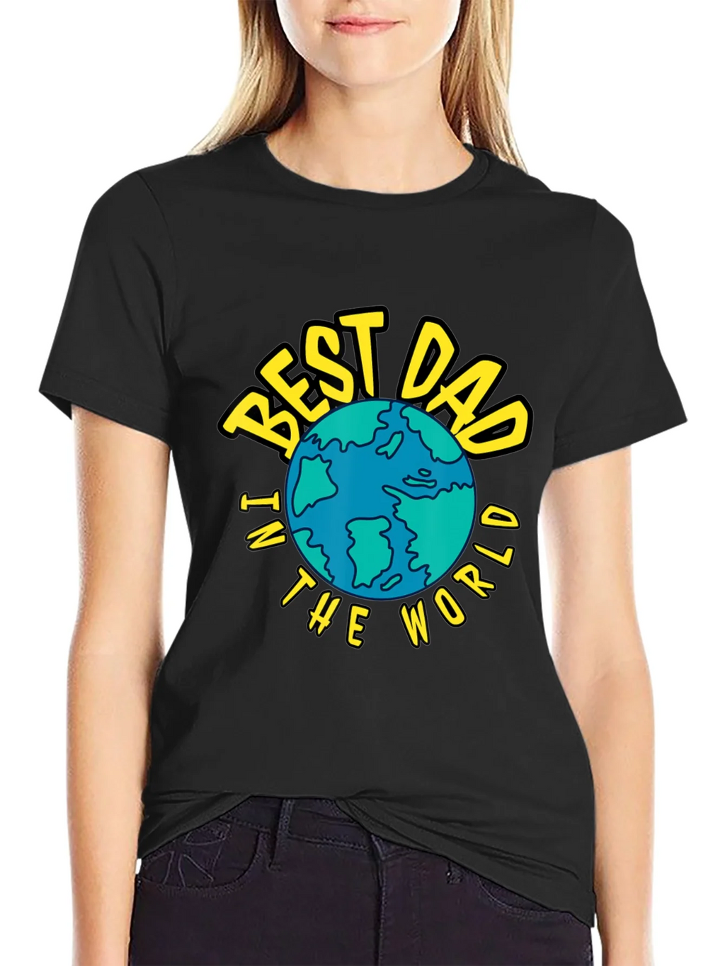Best Dad in the World T-Shirt - Fathers Day Gift product image 2