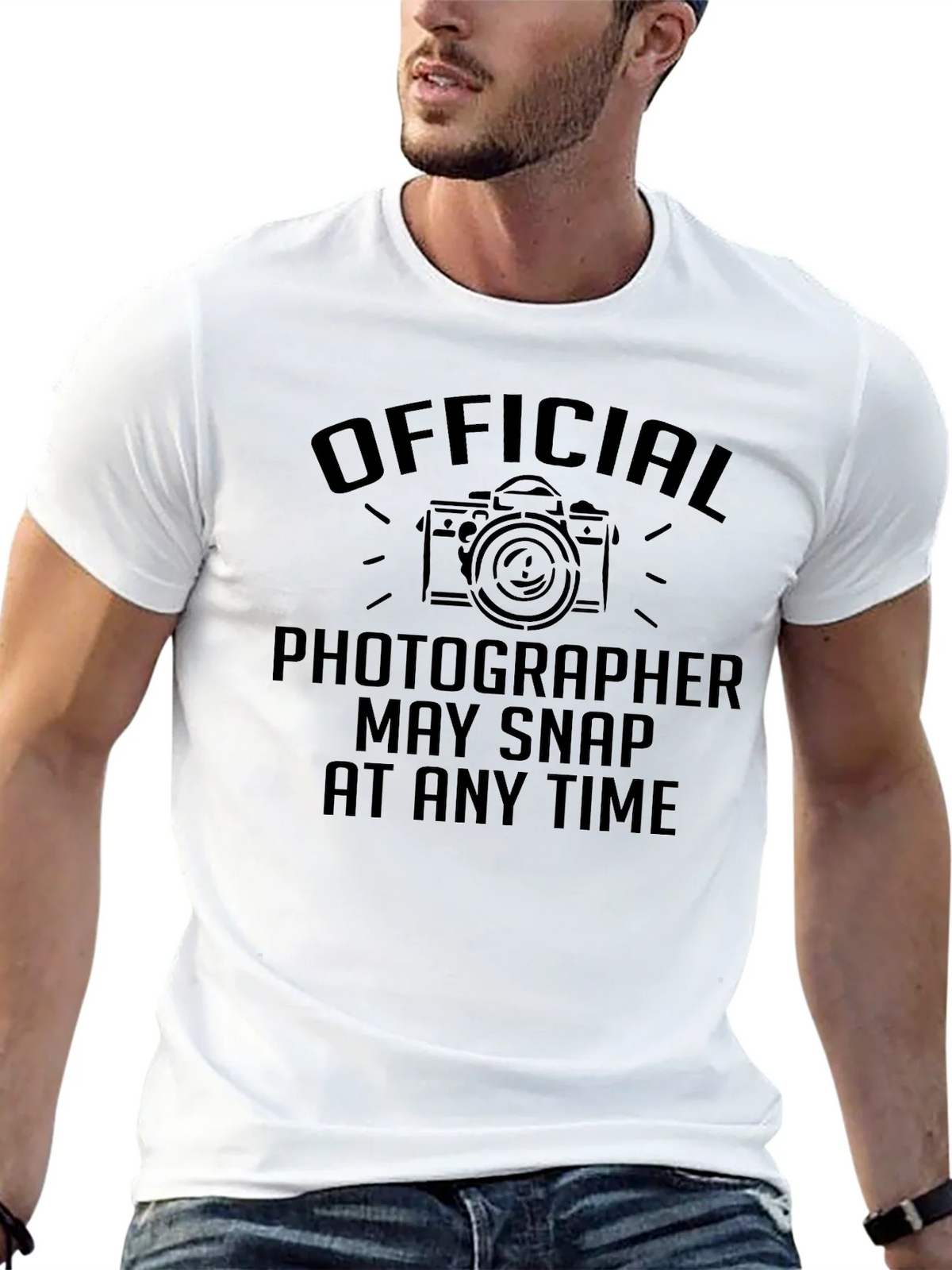 Official Photographer T-Shirt - May Snap At Any Time! product image 12