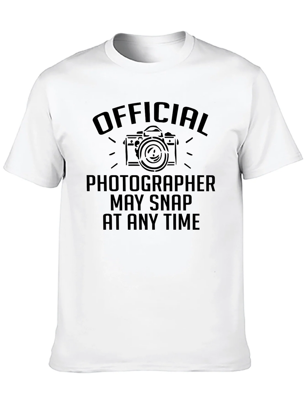Official Photographer T-Shirt - May Snap At Any Time! product image 9