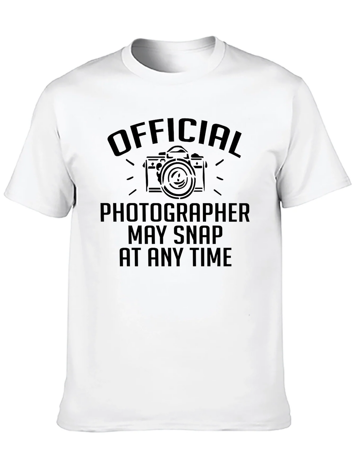 Official Photographer T-Shirt - May Snap At Any Time! product image 9
