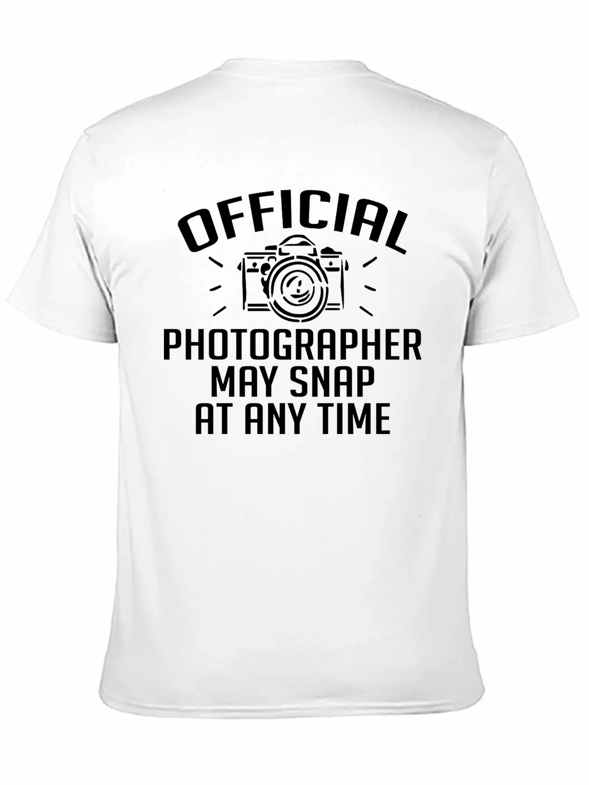 Official Photographer T-Shirt - May Snap At Any Time! product image 10