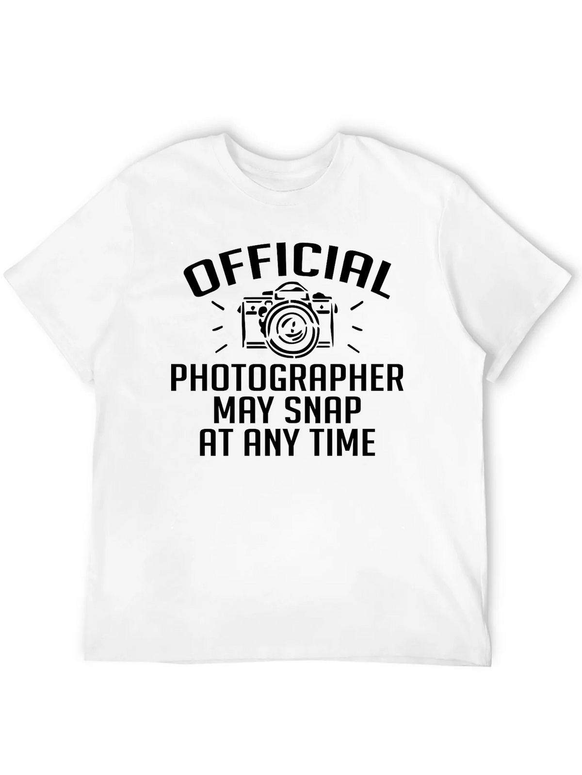 Official Photographer T-Shirt - May Snap At Any Time! product image 11
