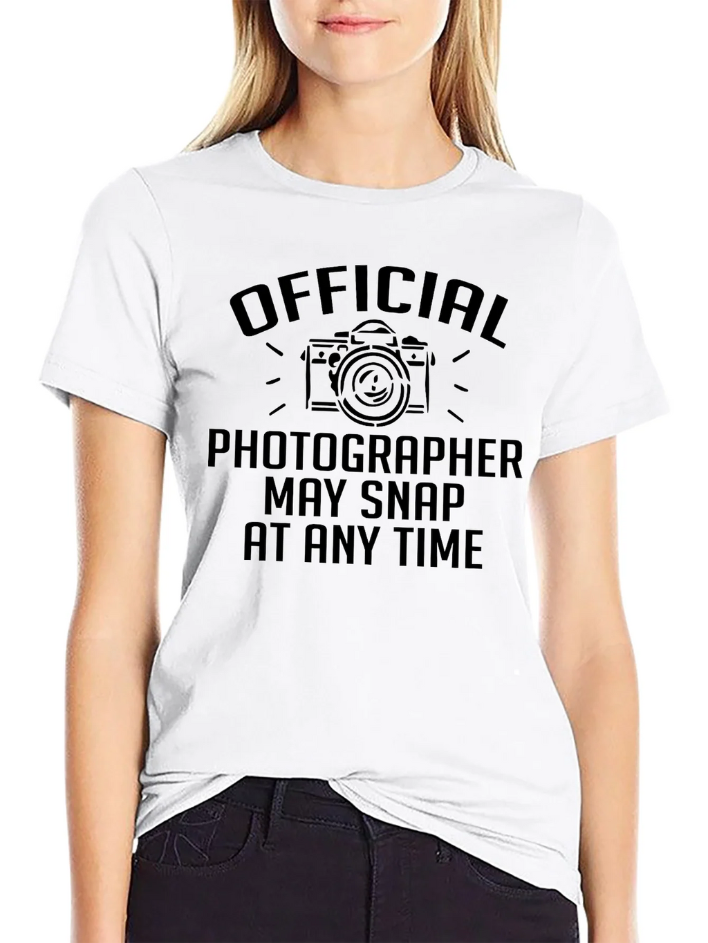 Official Photographer T-Shirt - May Snap At Any Time! product image 8