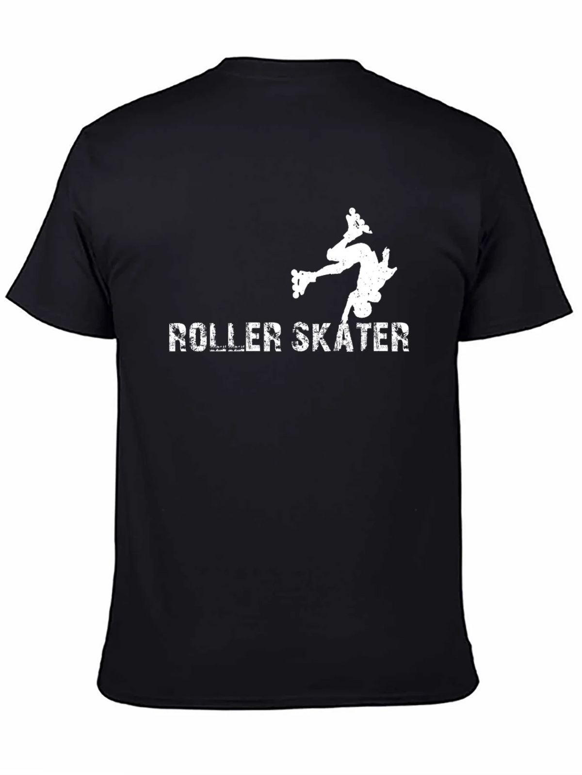 Roller Skater T-Shirt - Black Graphic Tee product image 4