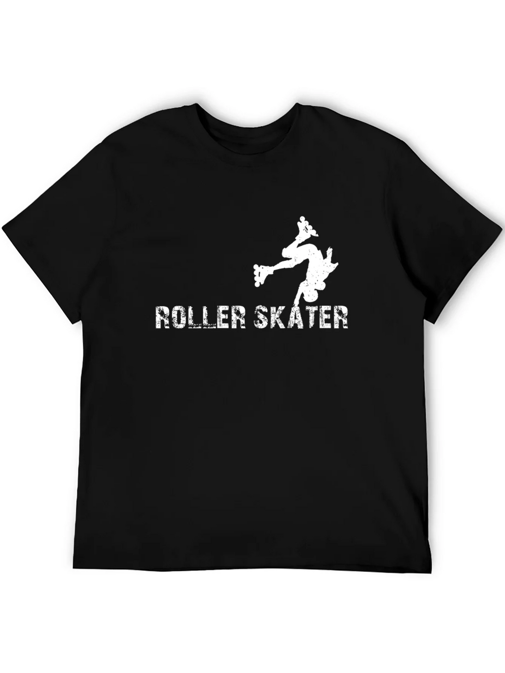 Roller Skater T-Shirt - Black Graphic Tee product image 5