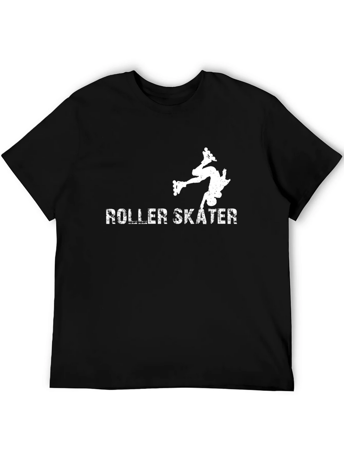 Roller Skater T-Shirt - Black Graphic Tee product image 5