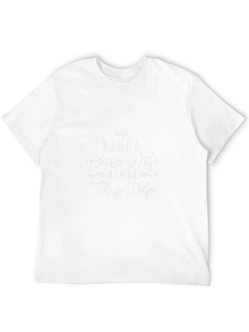 Kinda House Wife Thug Black Tee product image 11