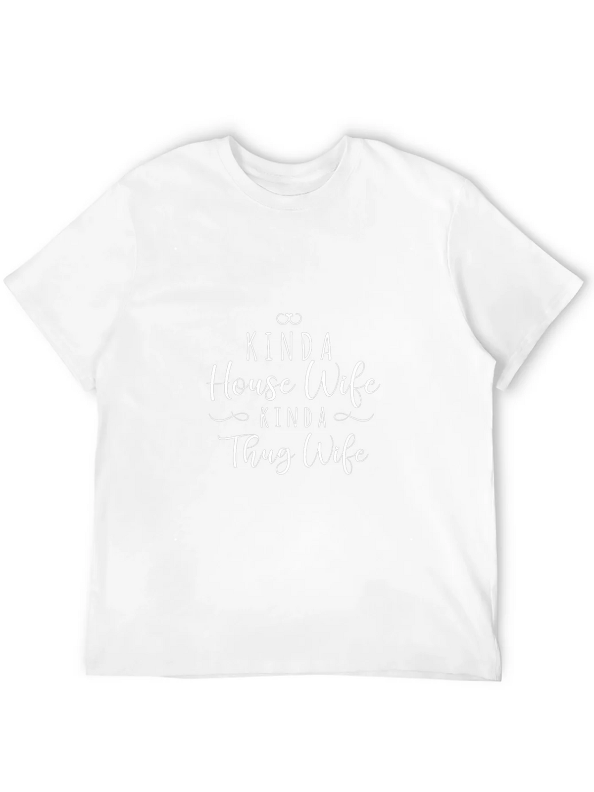 Kinda House Wife Thug Black Tee product image 11