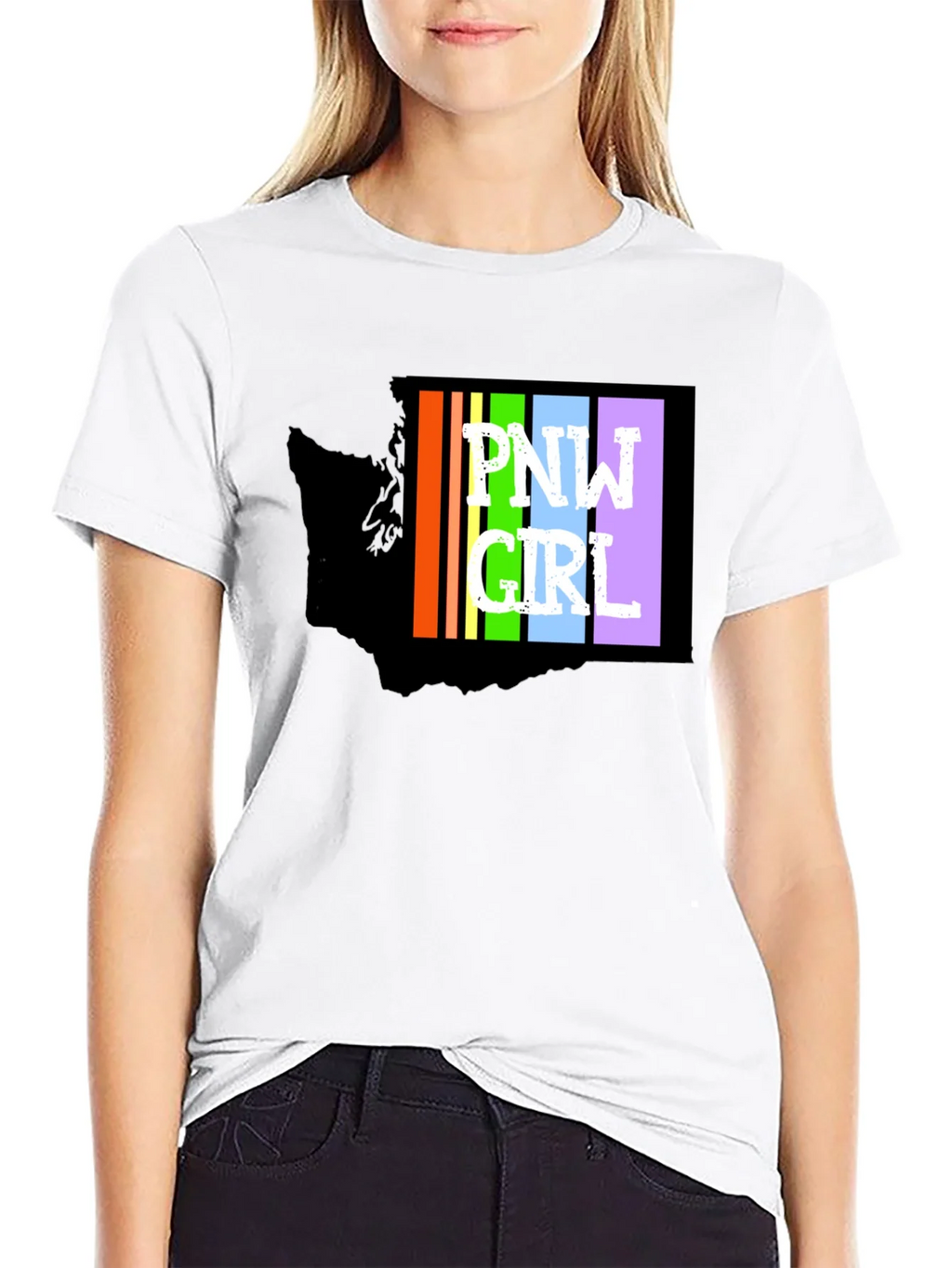 PNW Girl T-Shirt - Pacific Northwest Pride product image 8