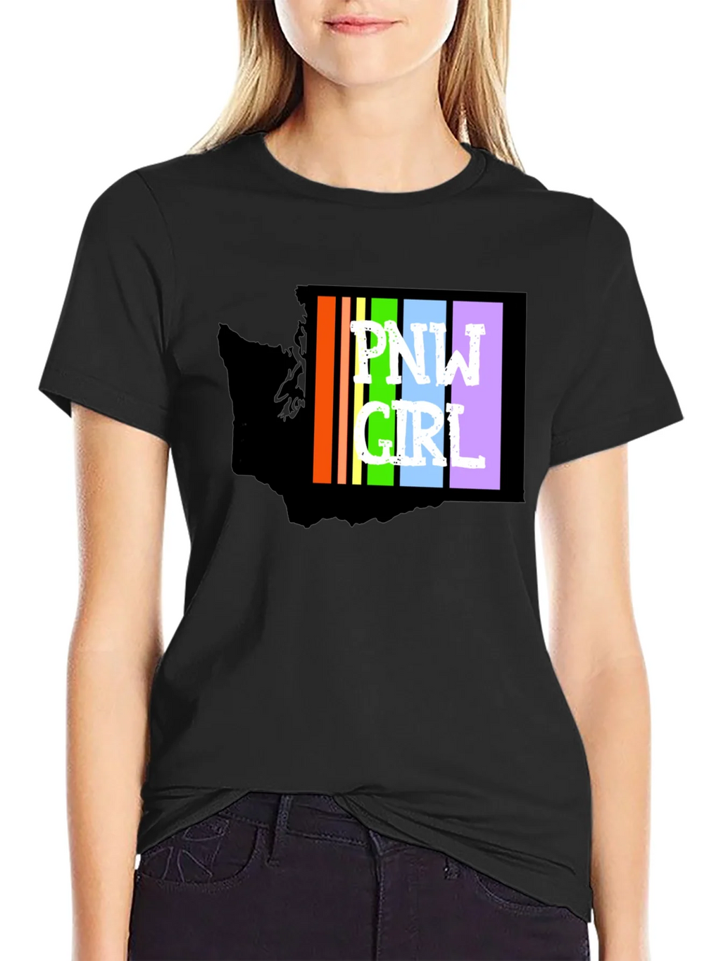 PNW Girl T-Shirt - Pacific Northwest Pride product image 2
