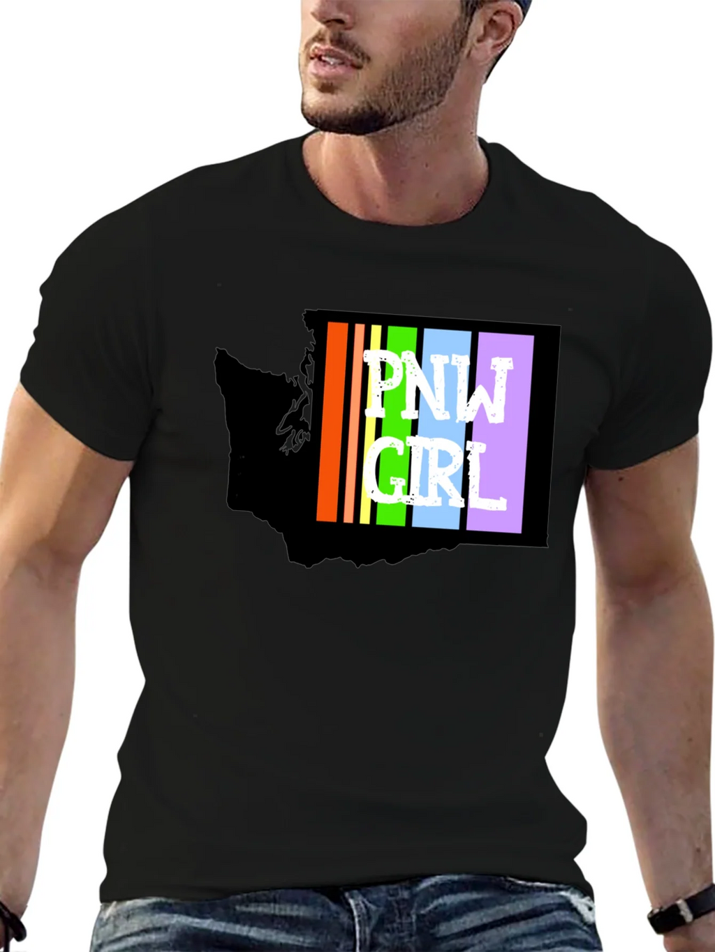 PNW Girl T-Shirt - Pacific Northwest Pride product image 6