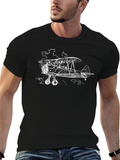 Vintage Airplane Graphic Tee product image 1