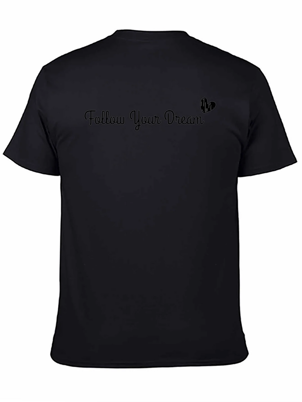 Follow Your Dream Black T-Shirt product image 4