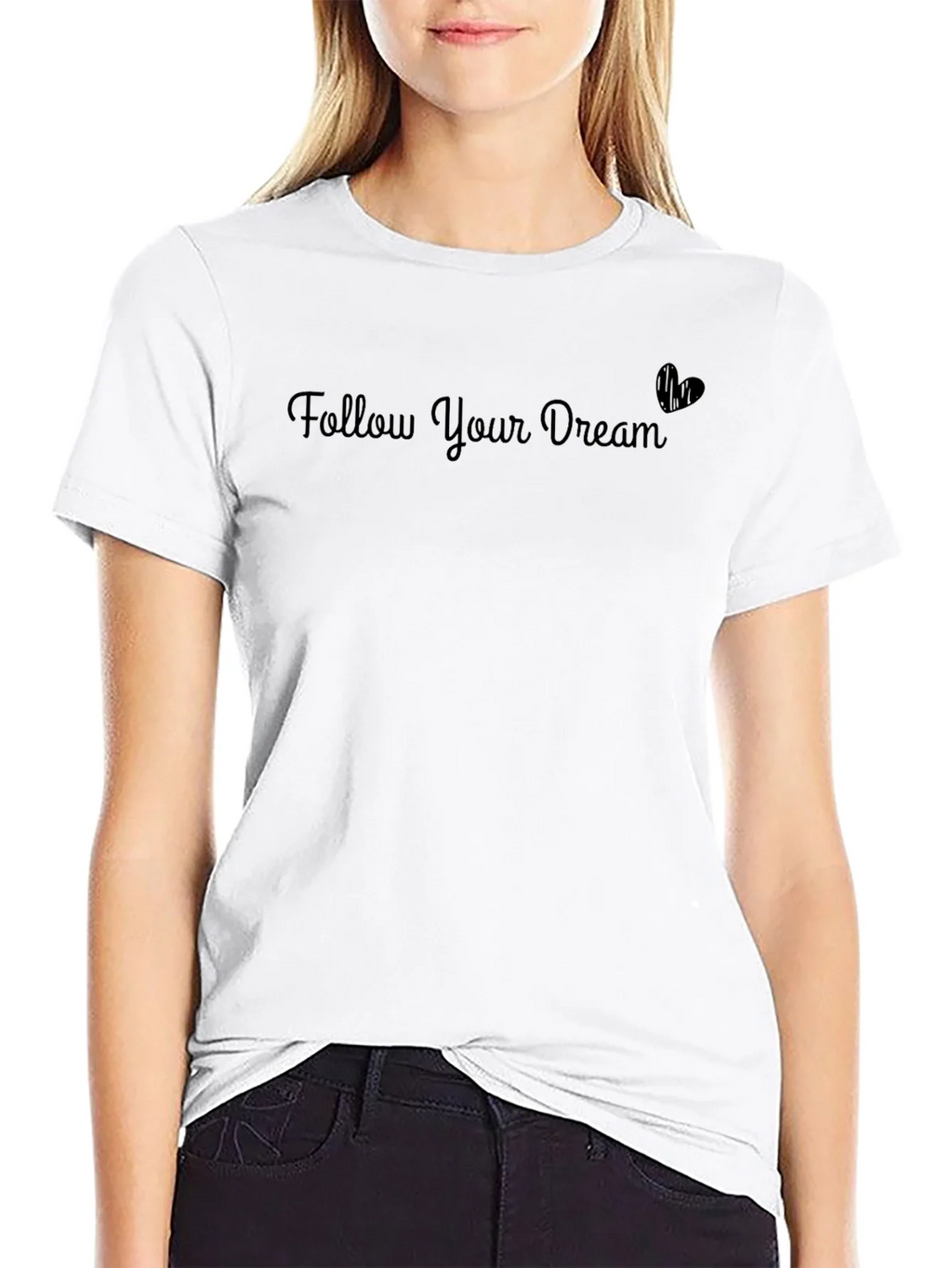 Follow Your Dream Black T-Shirt product image 8