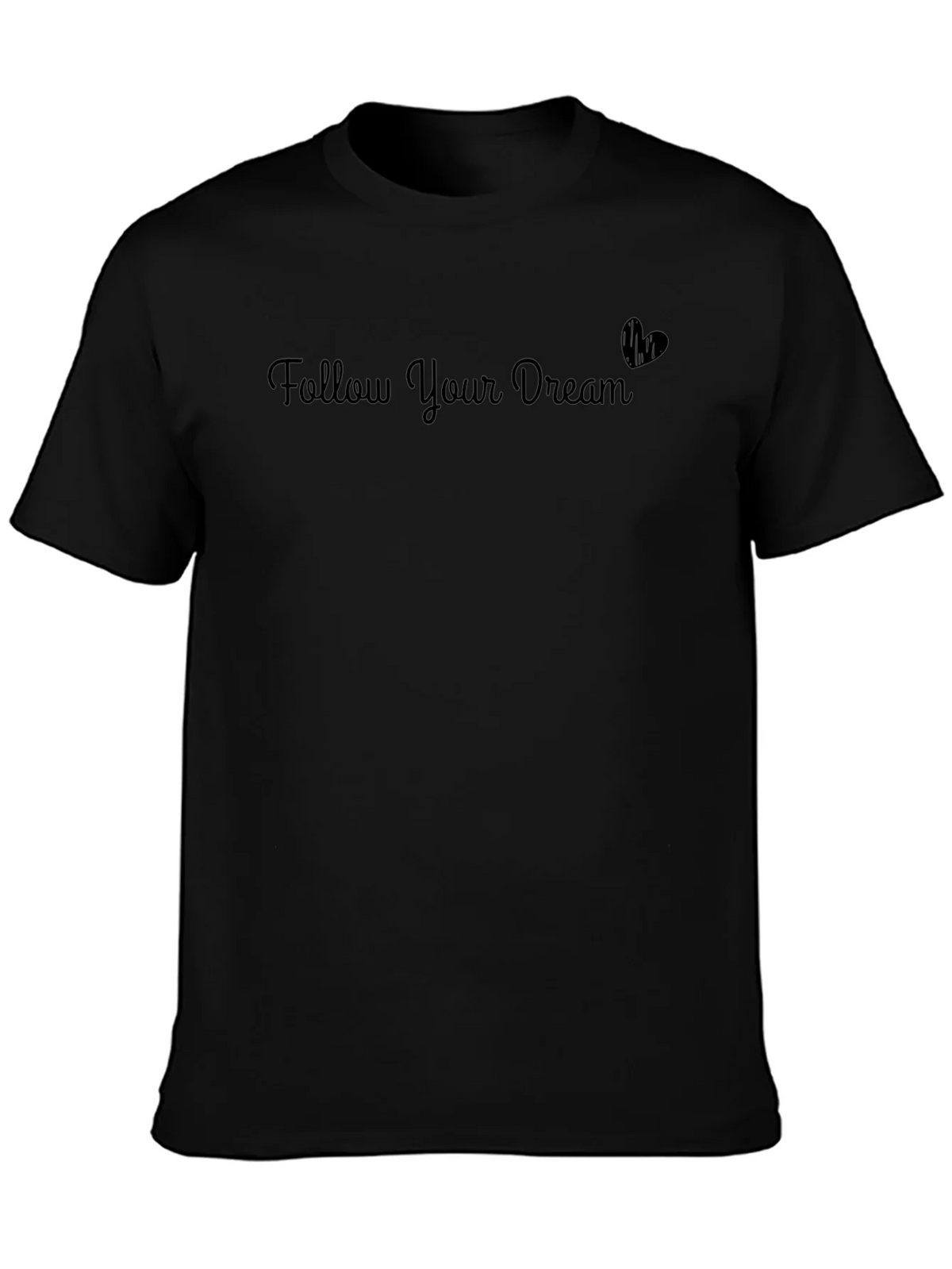 Follow Your Dream Black T-Shirt product image 3