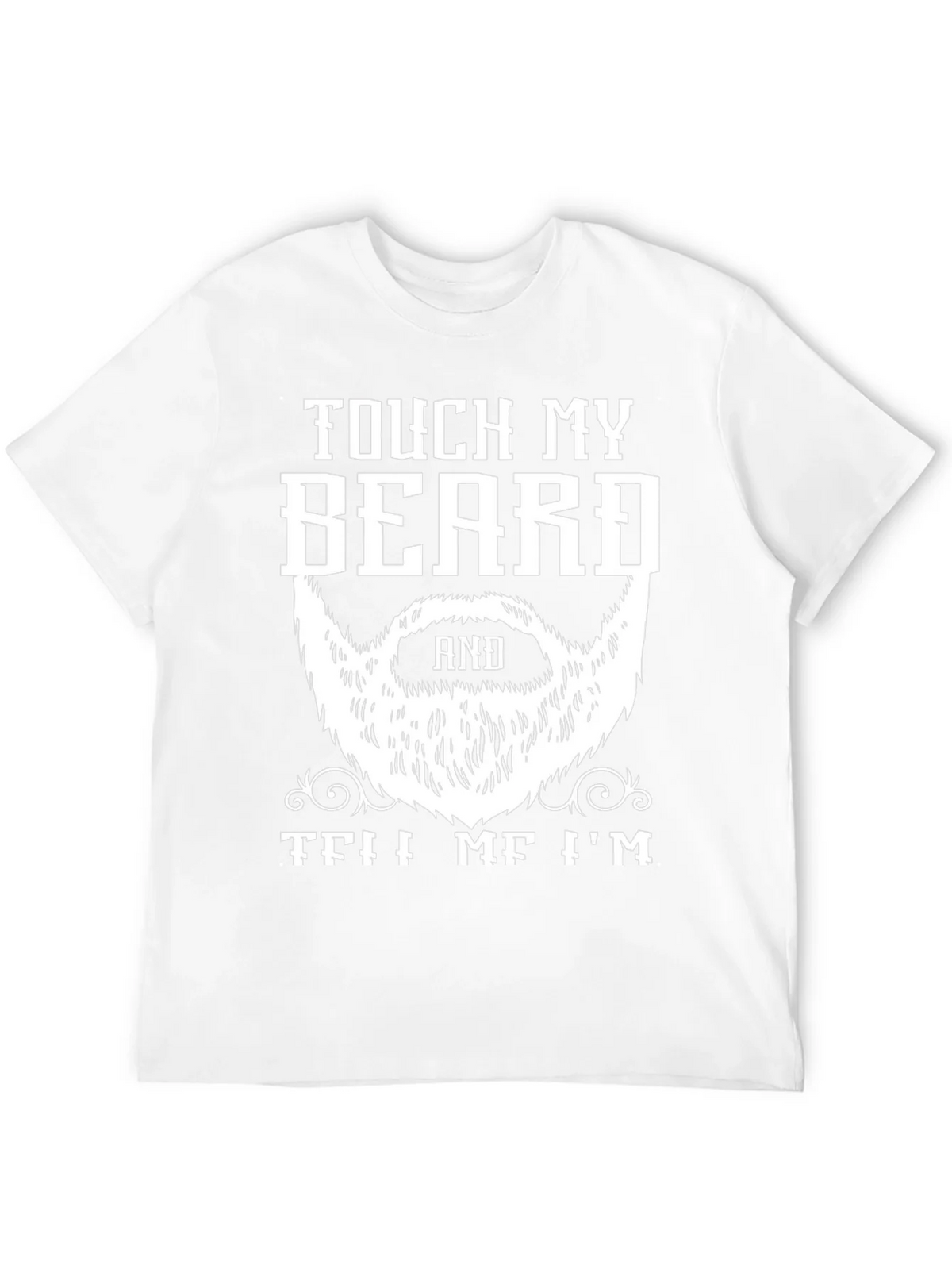 Touch My Beard T-Shirt Funny Bearded Man Tee product image 11