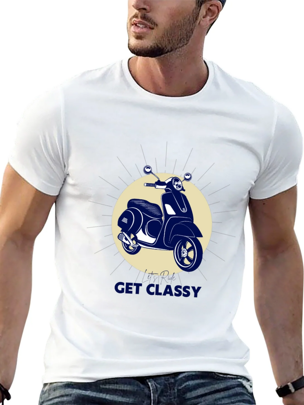 Get Classy Scooter T-Shirt - Stylish Graphic Tee product image 12
